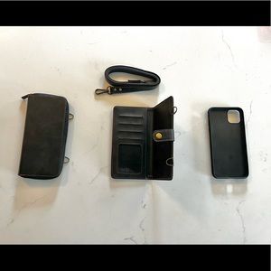 Wallet & Cellphone Case Combo Crossbody Purse